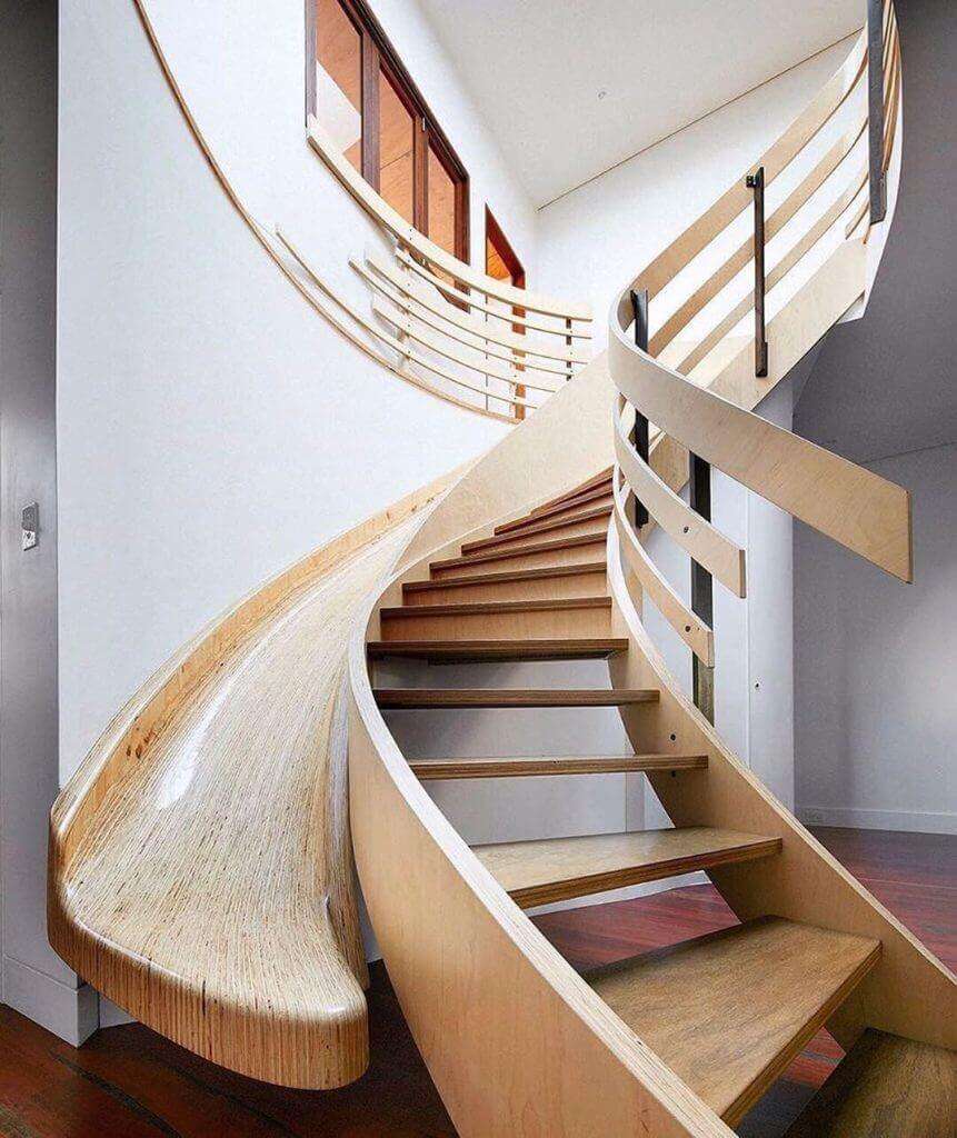 Дизайнерская лестница фото